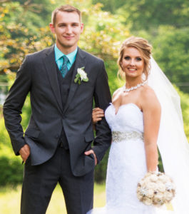 Brittany Nicole Quinn exchanges wedding vows with Adam D. Robb